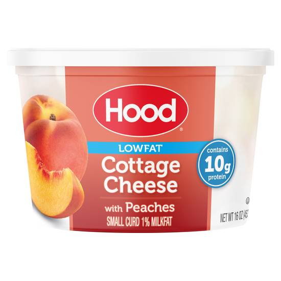 Hood Low Fat Cottage Cheese With Peaches