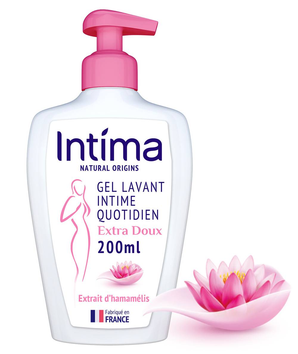 Intima - Gel intime lavant extra doux extrait d'hamamélis, female (200ml)