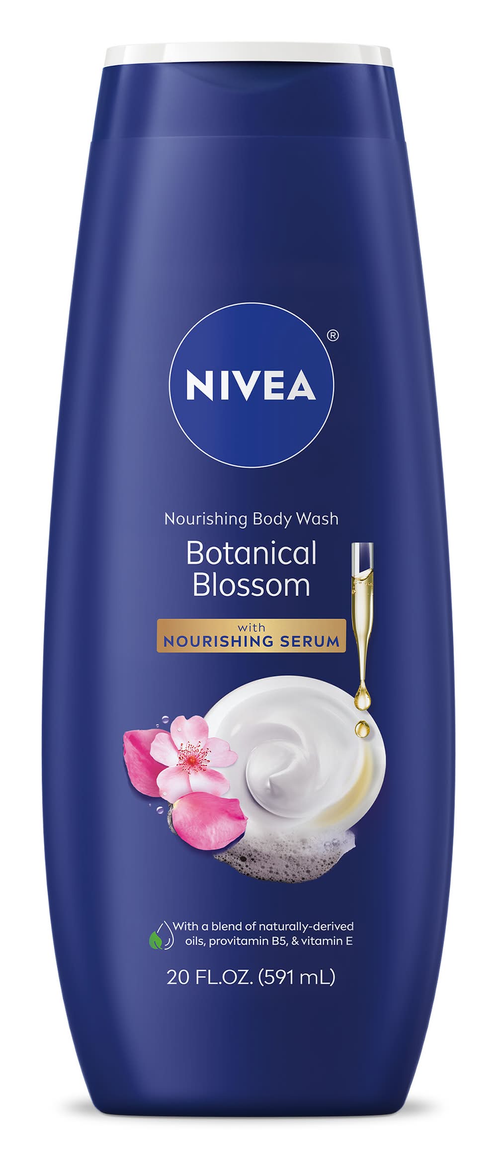 Nivea Nourishing Botanical Blossom Body Wash (20 fl oz)