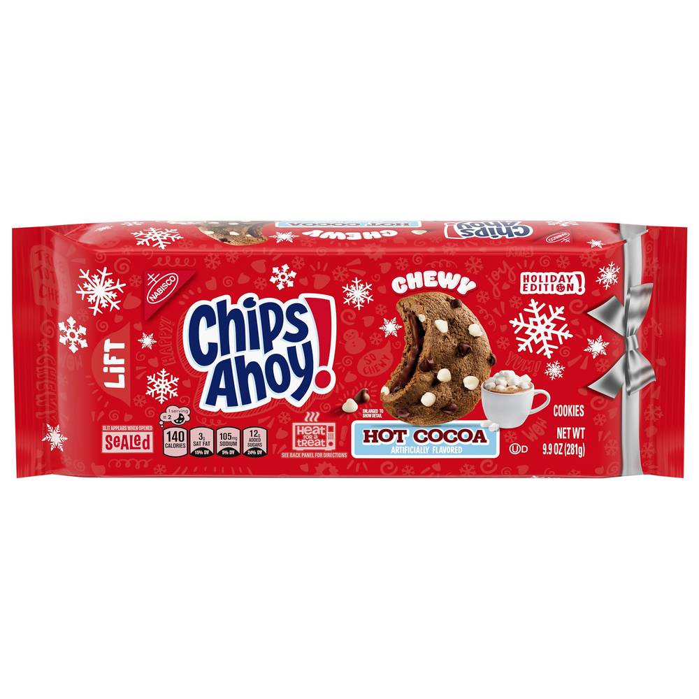 Chips Ahoy! Chocolate Chip Chewy Cookies, Hot Cocoa (9.9 oz)