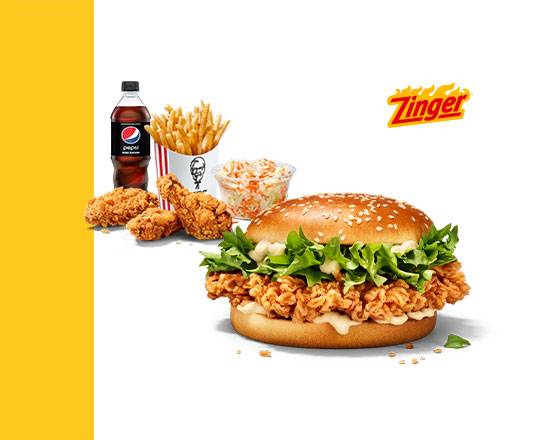 Classic Zinger Burger Box