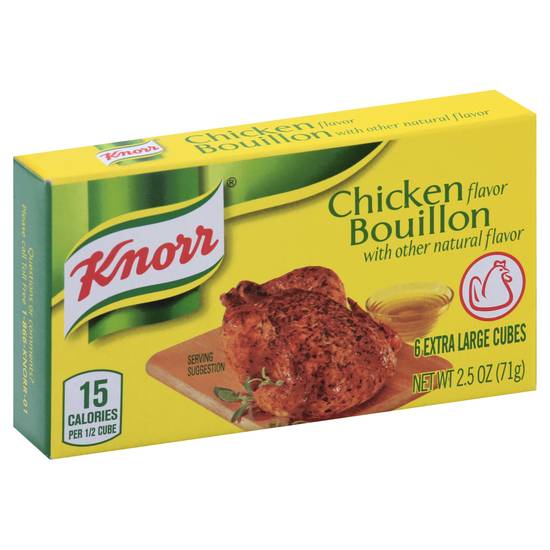 Knorr Chicken Flavor Bouillon Extra Large Cubes (6 ct)