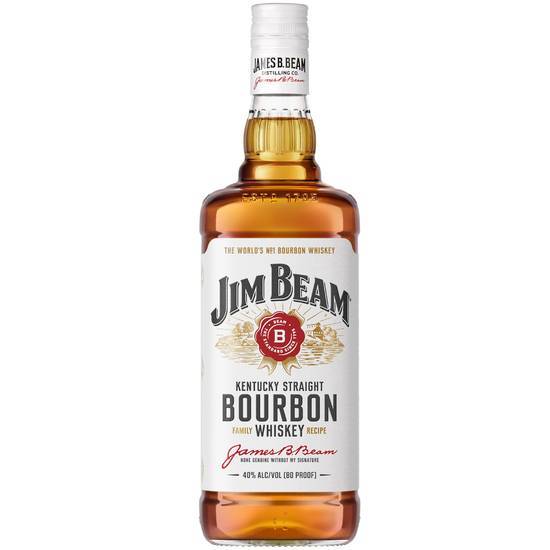 Jim Beam Bourbon Whiskey (1L bottle)