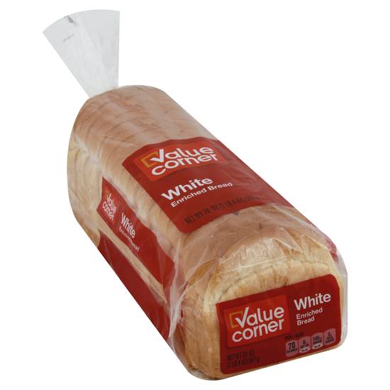 Value Corner White Enriched Bread (20 oz)