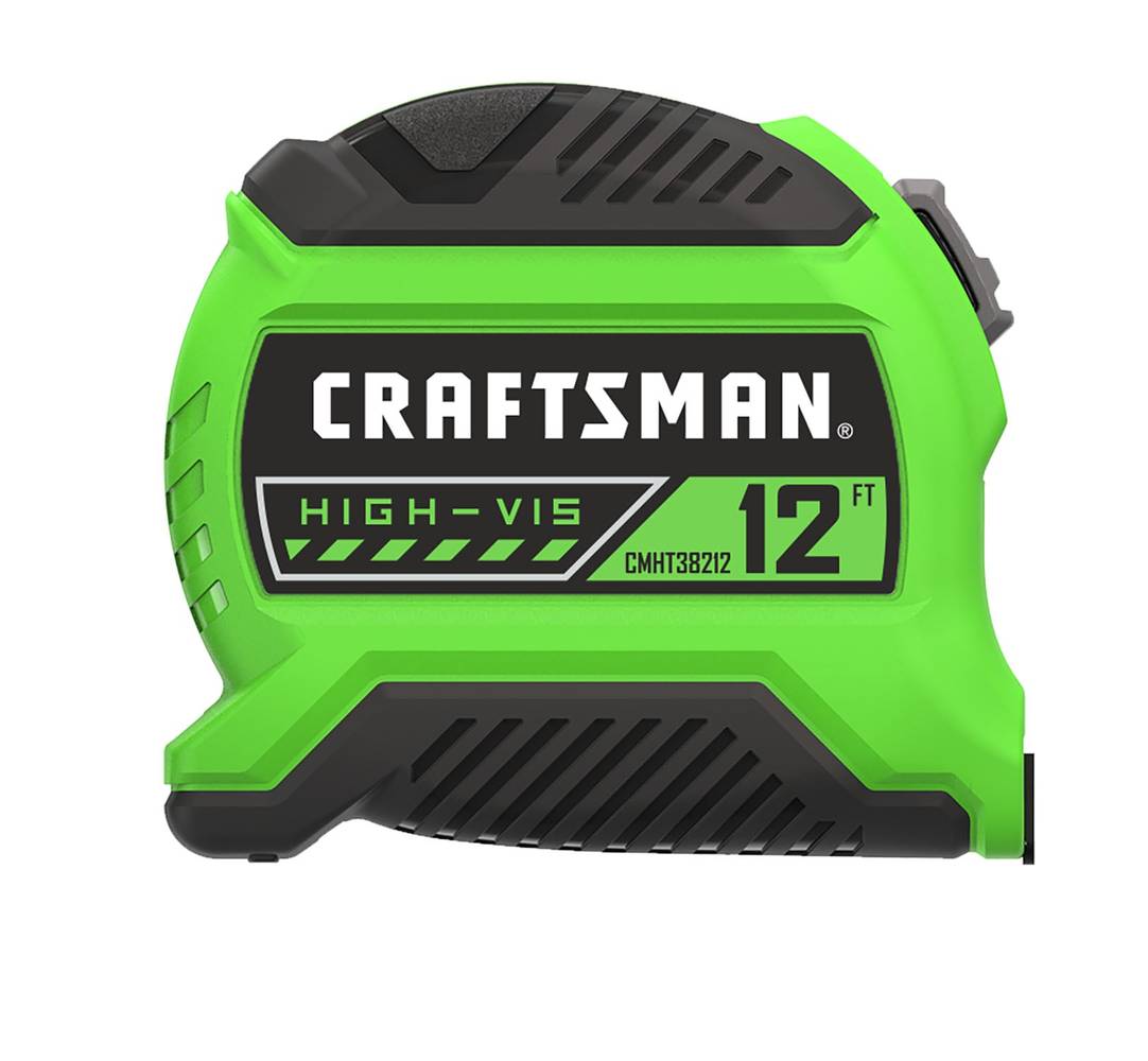 CRAFTSMAN HI-VIS 12-ft Tape Measure | CMHT38212S