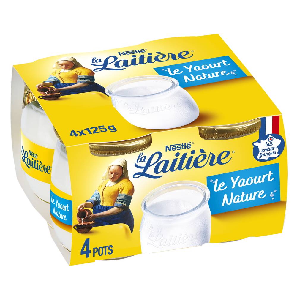 Nestlé - La laitière yaourt nature (4)