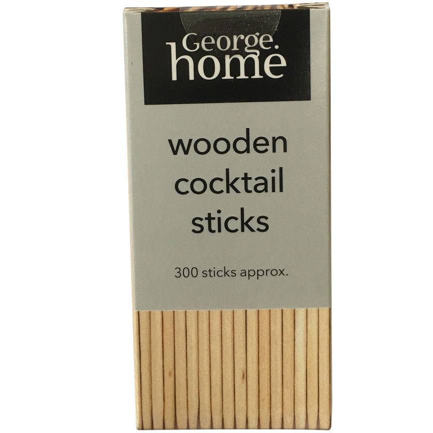 George Home Wooden Cocktail Sticks (300 pack)