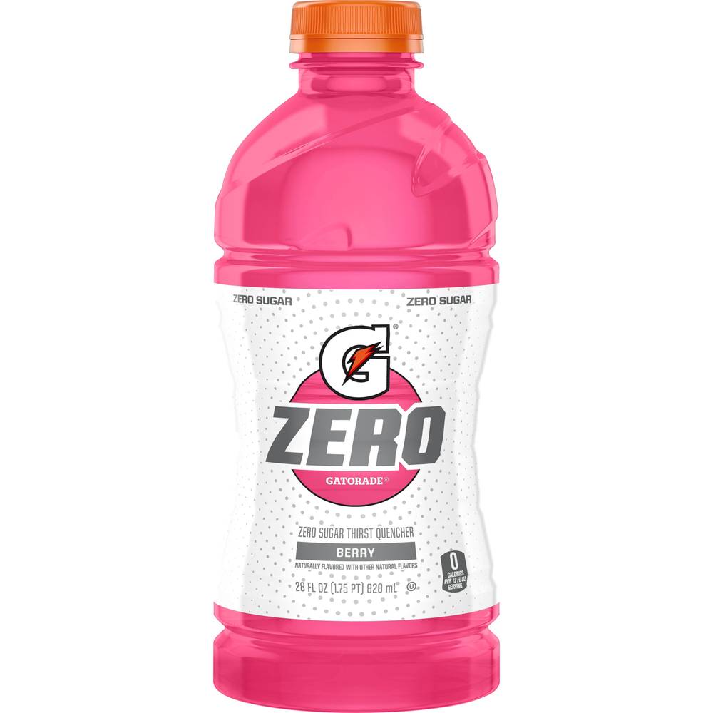 Gatorade Zero Sugar Thirst Quencher Sports Drink (28 fl oz) (berry)