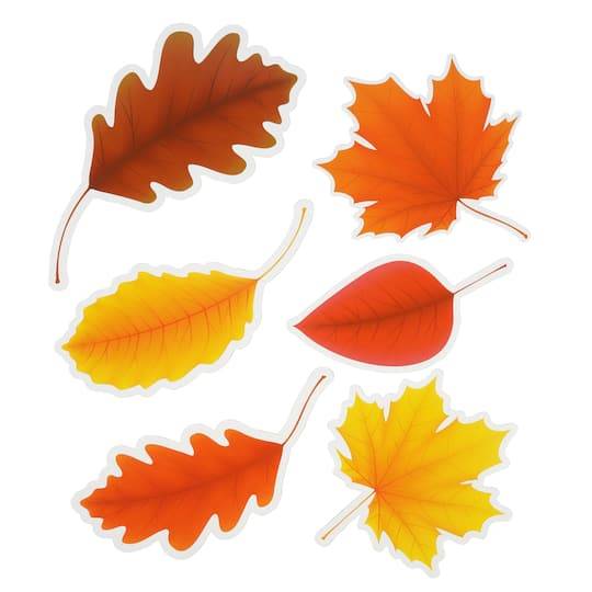 Die Cut Fall Leaf Accents, 12Ct. By B2C