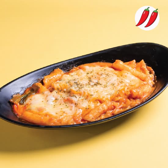 Tteok-Bokki With Cheese