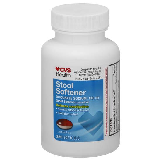 Cvs Health Stool Softener Softgels (250 ct)