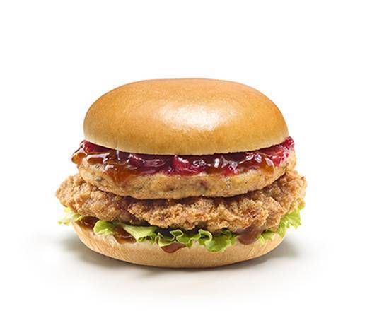 NEW! Christmas Crispy Chicken Sandwich