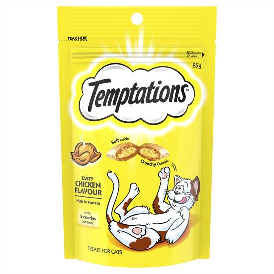 Temptations Tasty Chicken Flavour Cat Treats 85 Gram