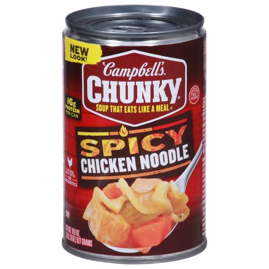 Campbell's Chunky Spicy Chicken Noodle Soup (18.6 oz)
