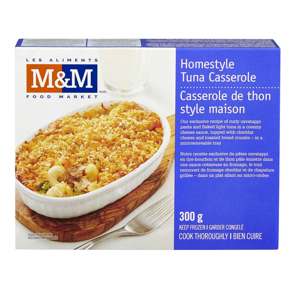 M&m food market casserole de thon style maison