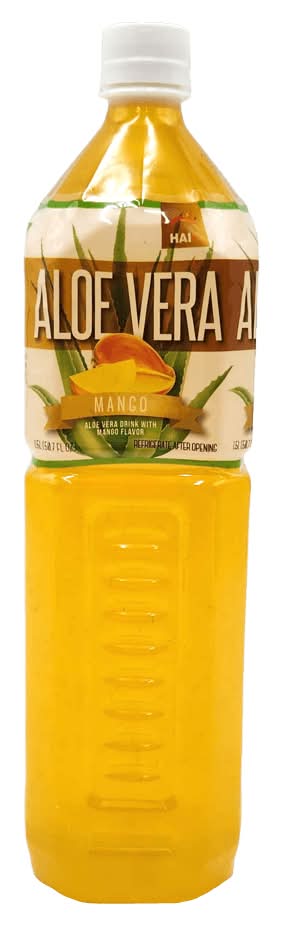 Haio Aloe Vera Juice, Mango (50.7 fl oz) | Postmates