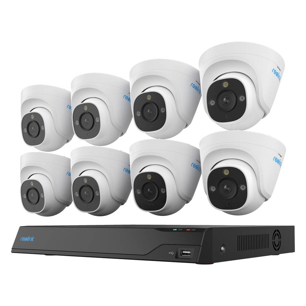 Reolink -  4K+ 16-Channel 4TB 8-Cam Wired Security Camera System