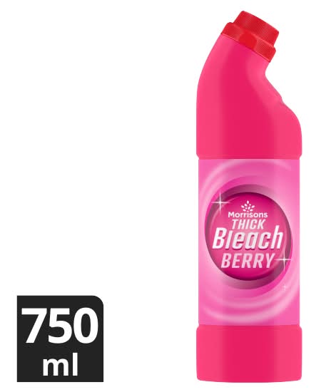 Morrisons Berry, Thick Bleach Effective Stain Removal (750ml)