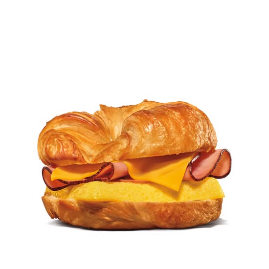 Ham, Egg, & Cheese Croissan'wich
