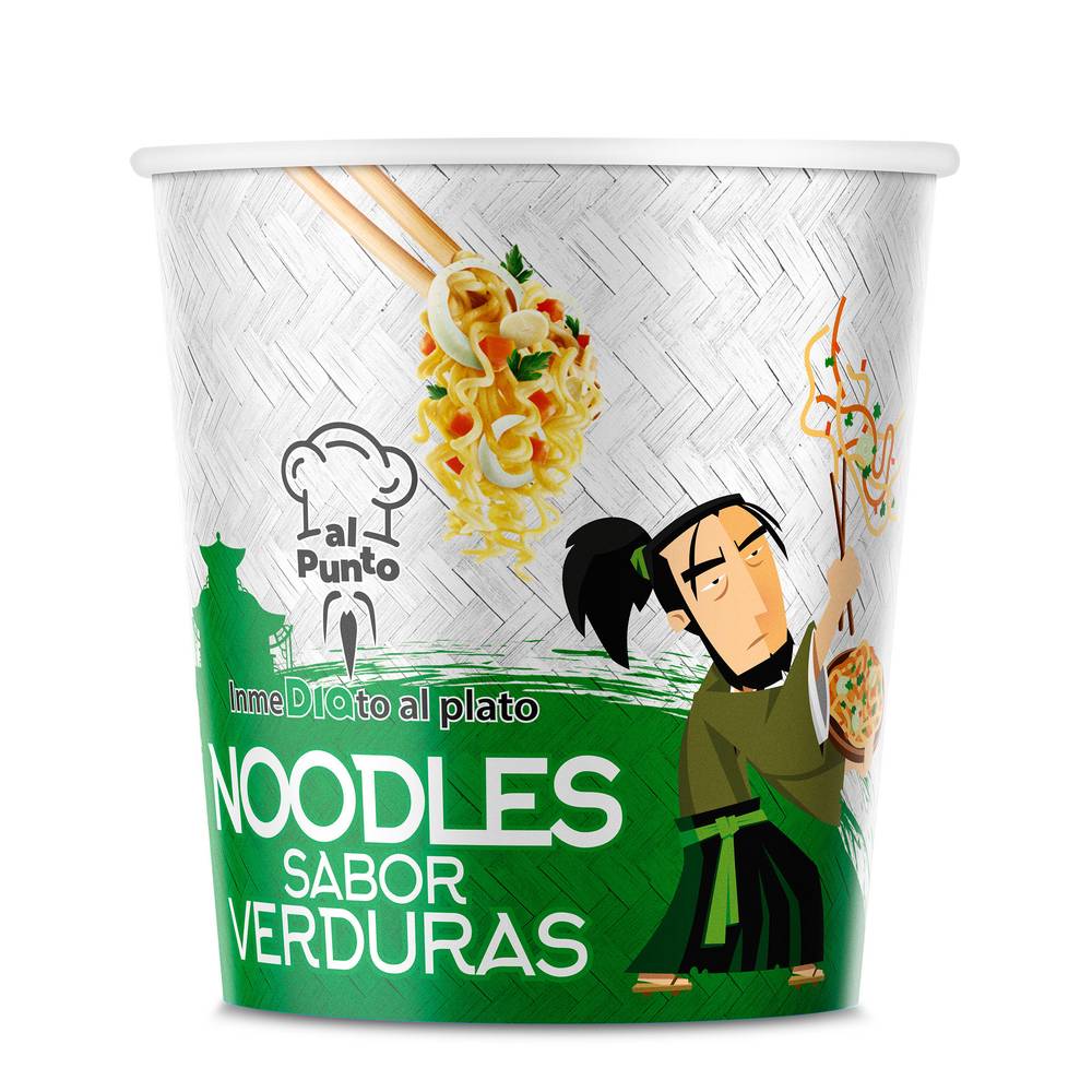 Noodles Orientales Sabor Verduras Al Punto Dia Vaso 65 G