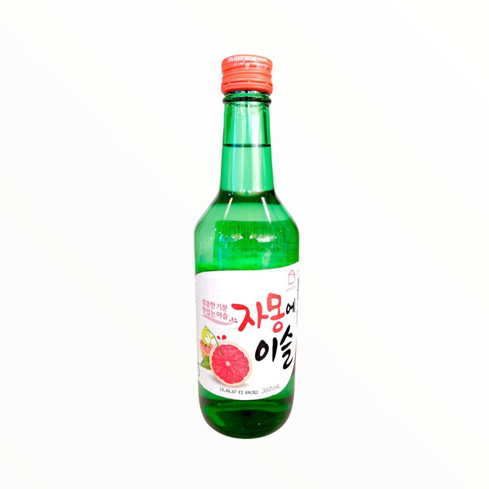 Jinro hite soju (360 ml) (toronja)