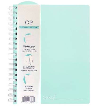 Carolina Pad Ruled Spiral Notebook