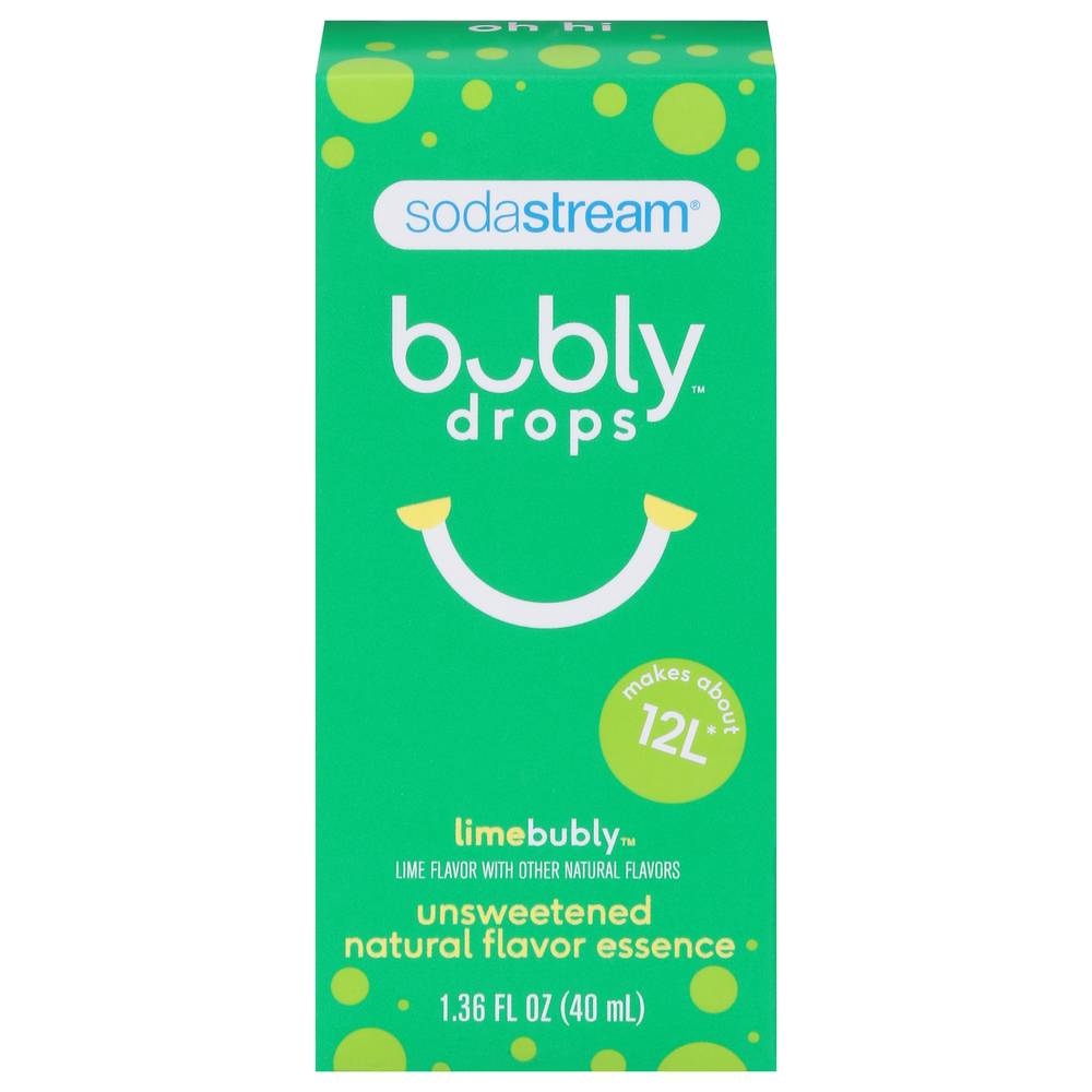 SodaStream Bubly Drops Soda (1.36 fl oz) (lime)