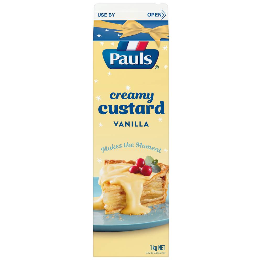Pauls Creamy Custard, Vanilla (1kg)