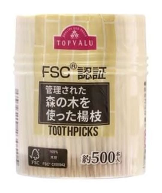 トップバリュ ＴＶ楊枝　約５００本 約５００本