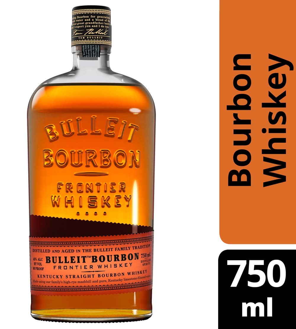 Bulleit Frontier Kentucky Straight Bourbon Whisky (750 ml)