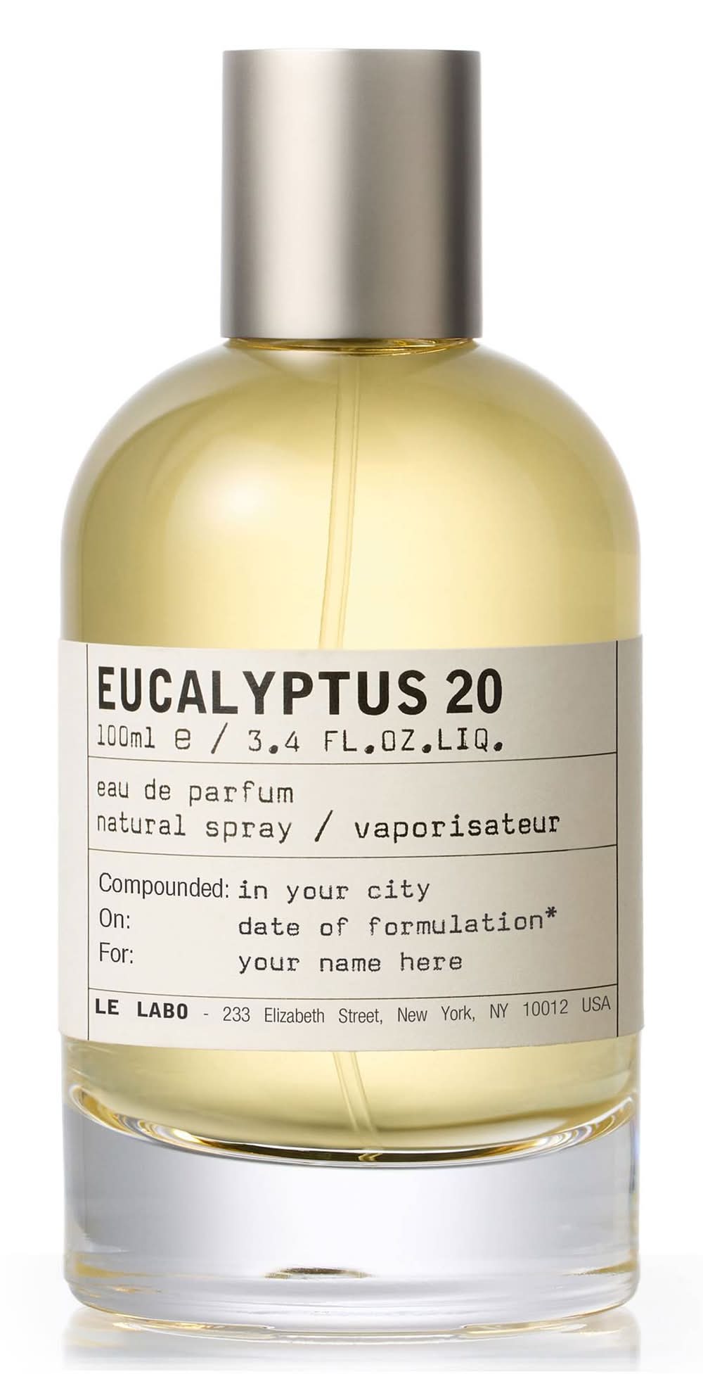Eucalyptus 20 Eau de Parfum (100ml)