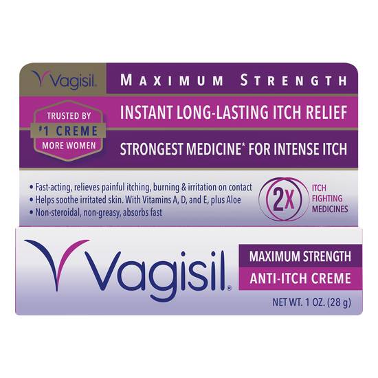 Vagisil Maximum Strength Anti-Itch Creme (1 oz)