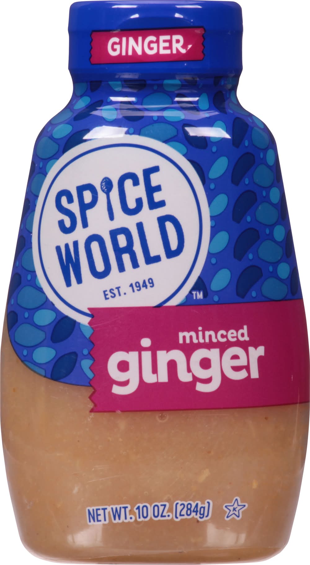 Spice World Minced Ginger (10 oz)