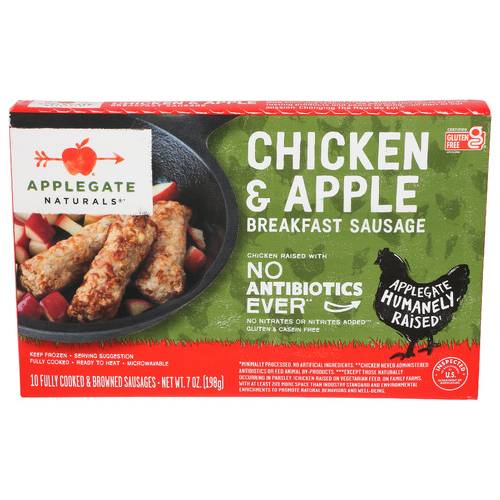 Applegate Gluten-Free Chicken & Apple Breakfast Sausage