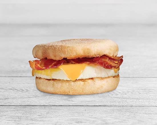 Chef-d’oeuf avec bacon sur muffin anglais / English Muffin Bacon & Egger