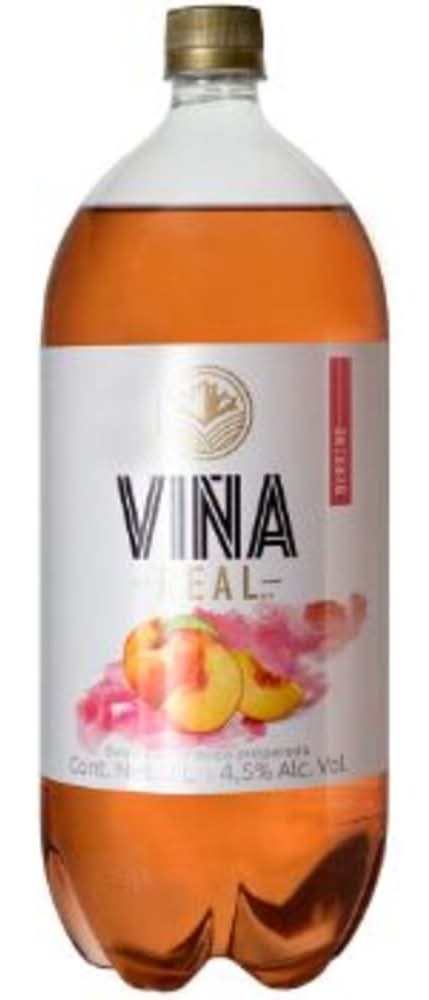 Viña Real · Bebida cooler alcohólica preparada, durazno (2 L)
