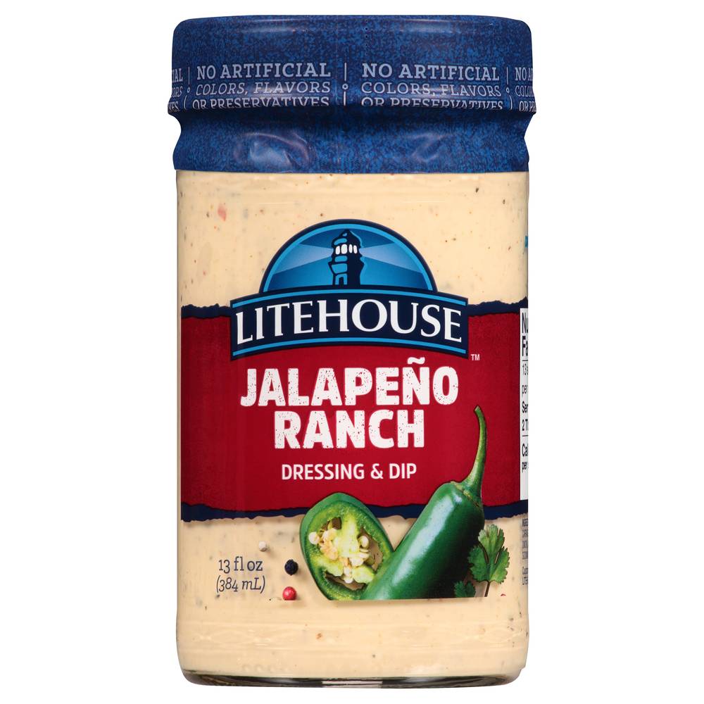 Litehouse Jalapeno Ranch Dressing & Dip (13 fl oz)