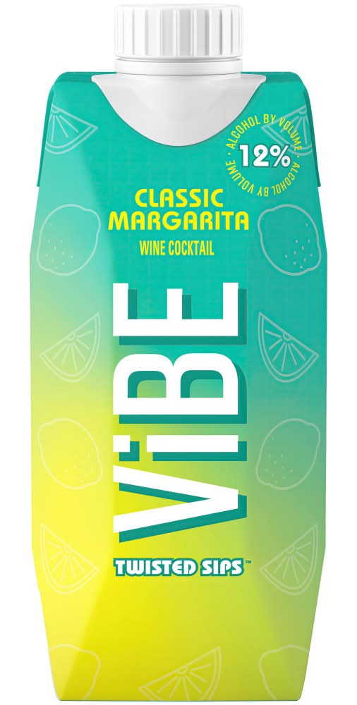 Vendange Vibe Wine Cocktail, Classic Margarita (500 ml)