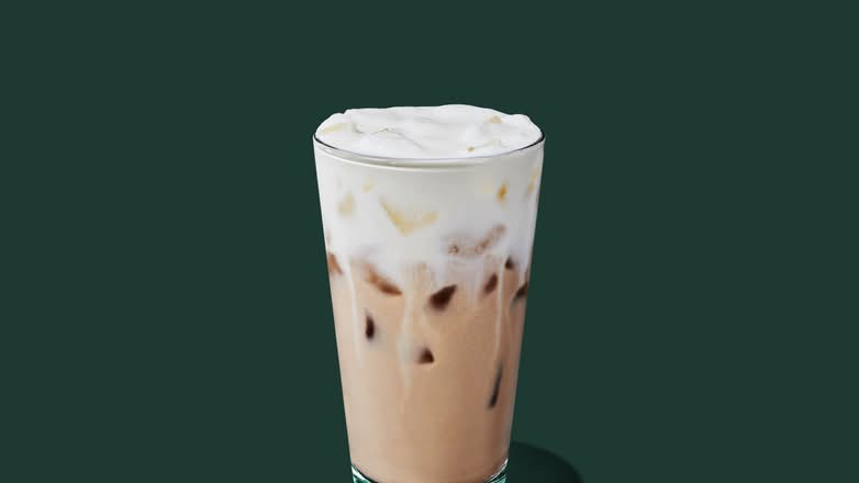 Iced Vanilla Cream Protein Latte