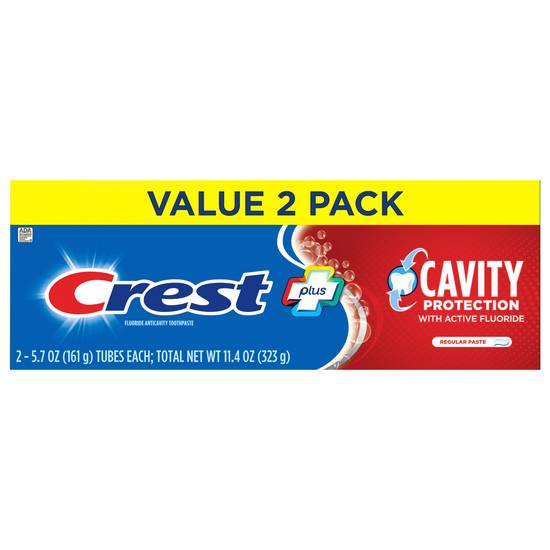 Crest Cavity Protection Regular Toothpaste (2 ct)