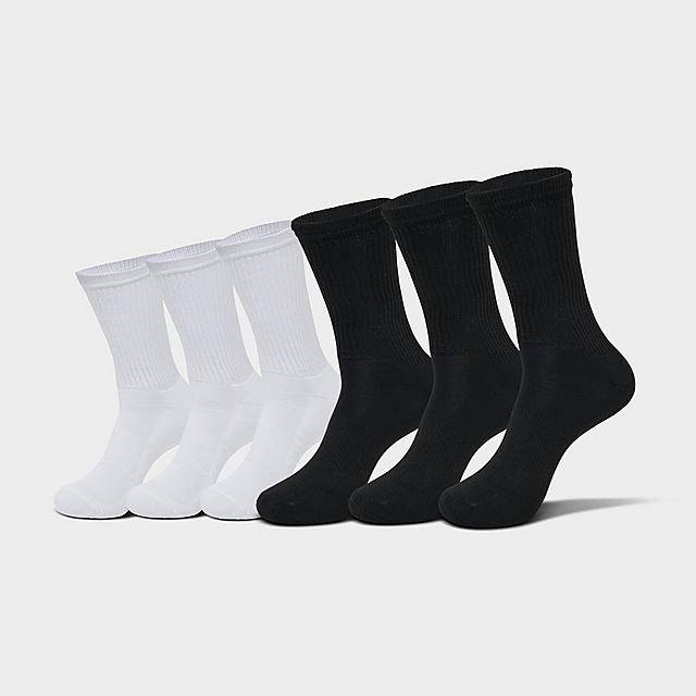 Sonneti Men's Crew Socks (large/white-black)