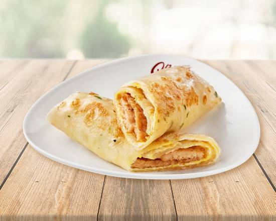 【單點】里肌豬排蛋餅｜Pork Loin Egg Pancake Roll