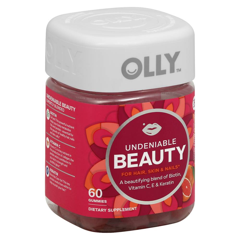 Olly Undeniable Beauty Grapefruit Glam Gummies