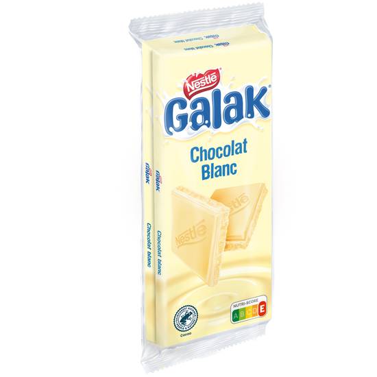 Nestlé - Galak chocolat blanc tablette (2 pièces )