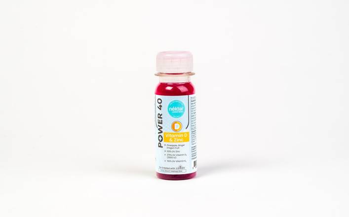 Vitamin D and Zinc Shot Power 40 (Bottled)