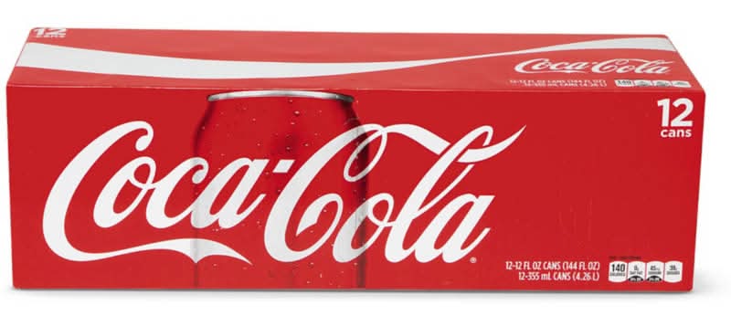 Coca-Cola Coca Cola, 12-Pack