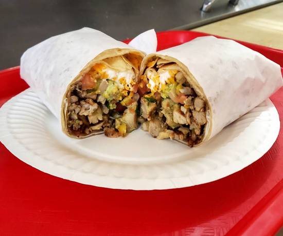 Pollo Asado Burrito