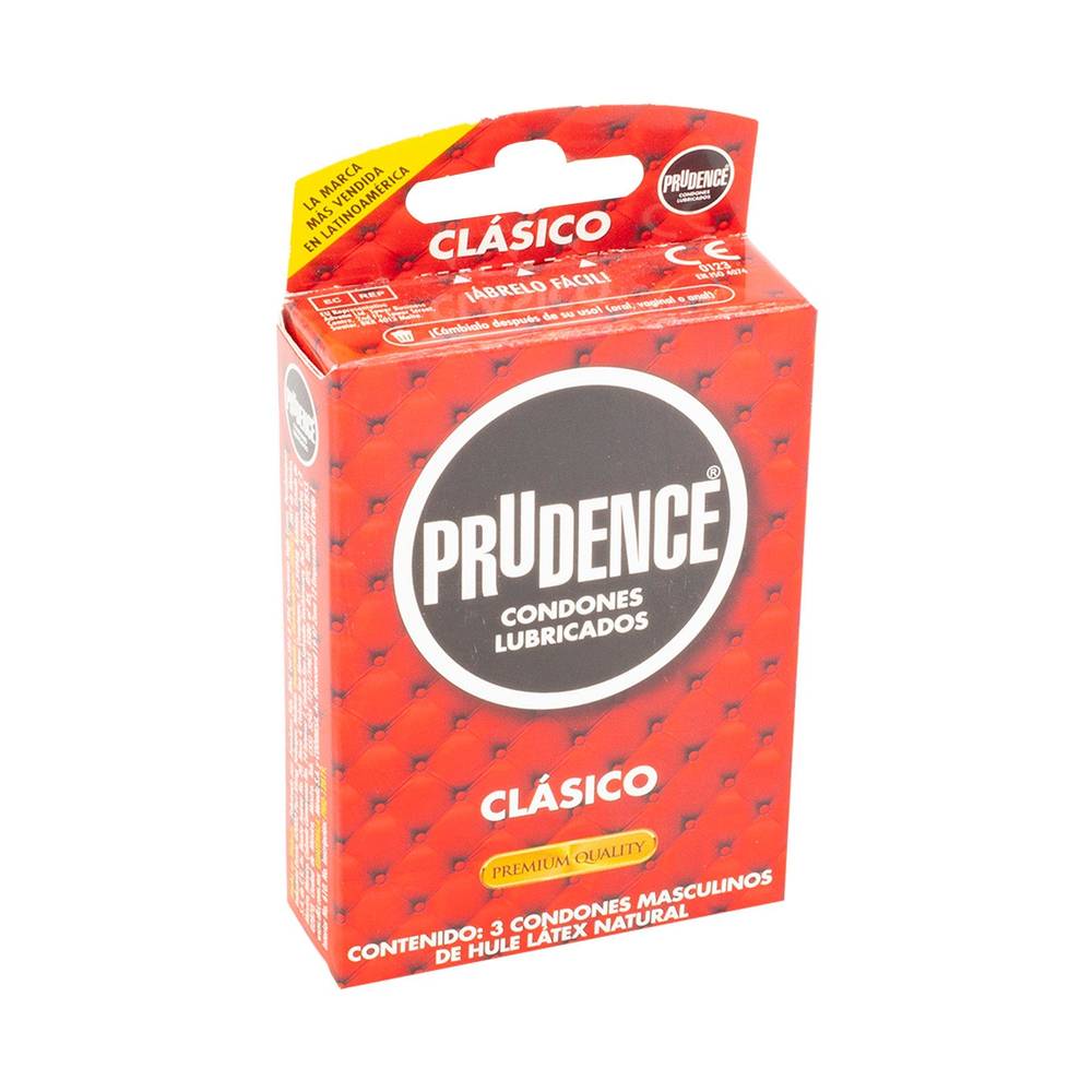 Condones Prudence Clásico 3 uds