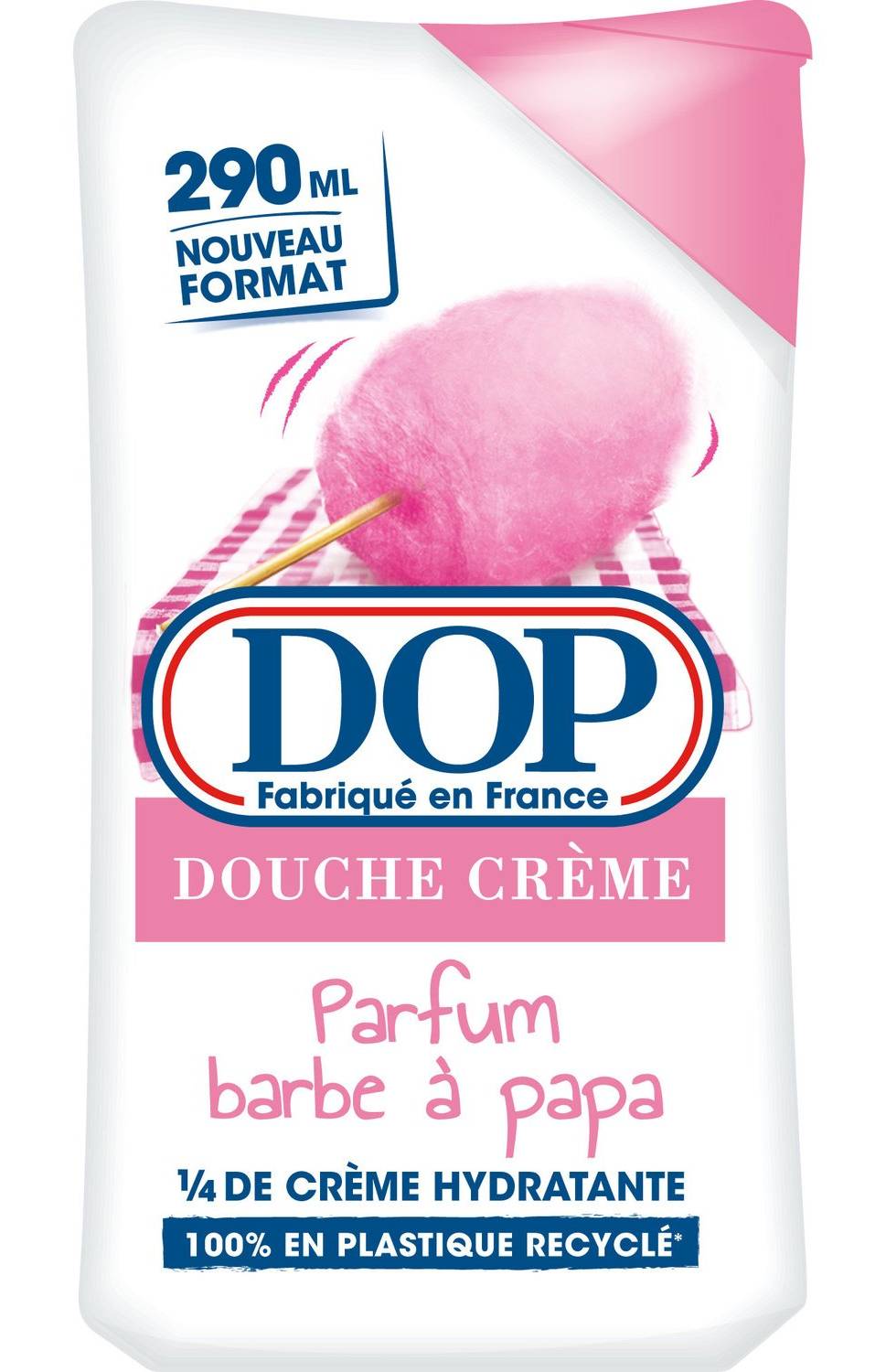 DOP - Gel douche crème parfum de barbe à papa