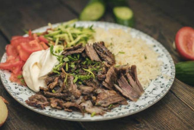 Beef doner kebab